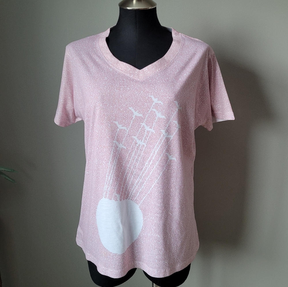 James and the Giant Peach litographs teeshirt